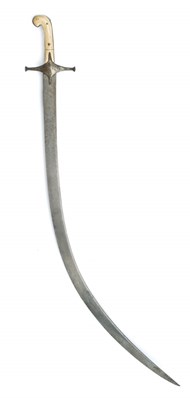Lot 21 - A PERSIAN SHAMSHIR DATED Ù¡Ù¡Ù©0 (CIRCA 1776/7)