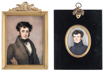 Lot 116 - A PORTRAIT MINIATURE OF A YOUNG GENTLEMAN, BY J.H. JONES, 1831