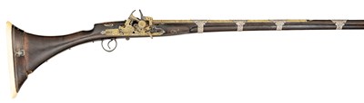 Lot 209 - A 20 BORE NORTH MOROCCAN SNAPHAUNCE MUSKET, 19TH CENTURY, PROBABLY TÉTOUAN