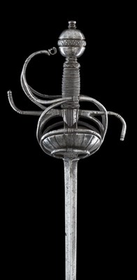 Lot 111 - A NORTH EUROPEAN PAPPENHEIMER RAPIER