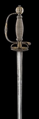 Lot 130 - A CONTINENTAL SMALL-SWORD