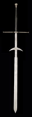 Lot 143 - A TWO-HAND SWORD IN LATE 16TH CENTURY STYLE