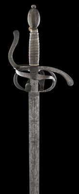 Lot 147 - A DECORATED RAPIER IN GERMAN LATE 16TH CENTURY STYLE