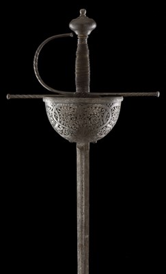 Lot 152 - A CUP-HILT RAPIER IN 17TH CENTURY STYLE