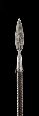 Lot 167 - A RARE GERMAN BOAR SPEAR