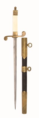 Lot 191 - A RUSSIAN NICHOLAS II MODEL 1914 DIRK