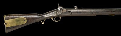 Lot 194 - A BELGIAN PERCUSSION MILITARY RIFLE FOR THE RUSSIAN MARKET BY P.J. MALHERBE A LIEGE