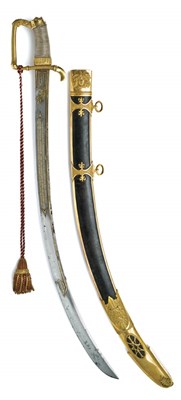 Lot 195 - A FINE PRESENTATION SWORD TO  LIEUTENANT COLONEL THE HONORABLE WILLIAM MONSON