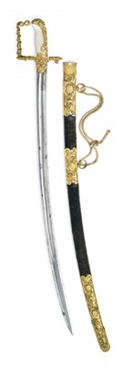 Lot 196 - A FINE PRESENTATION SWORD TO ADMIRAL SARTORIUS BY WIDDOWSON & VEALE