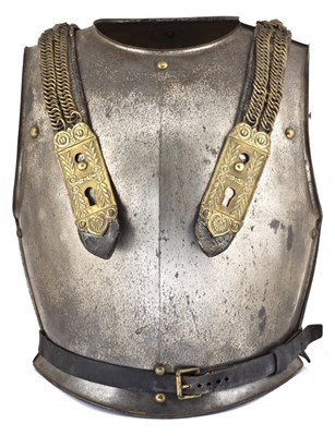 Lot 209 - A CONTINENTAL CAVALRY CUIRASS