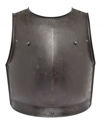 Lot 210 - A CONTINENTAL CAVALRY BREASTPLATE