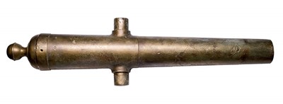 Lot 310 - A BRONZE CANNON