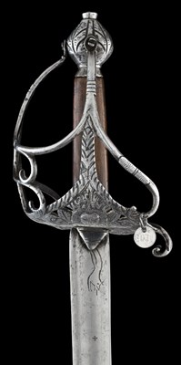 Lot 322 - AN ENGLISH MORTUARY SWORD