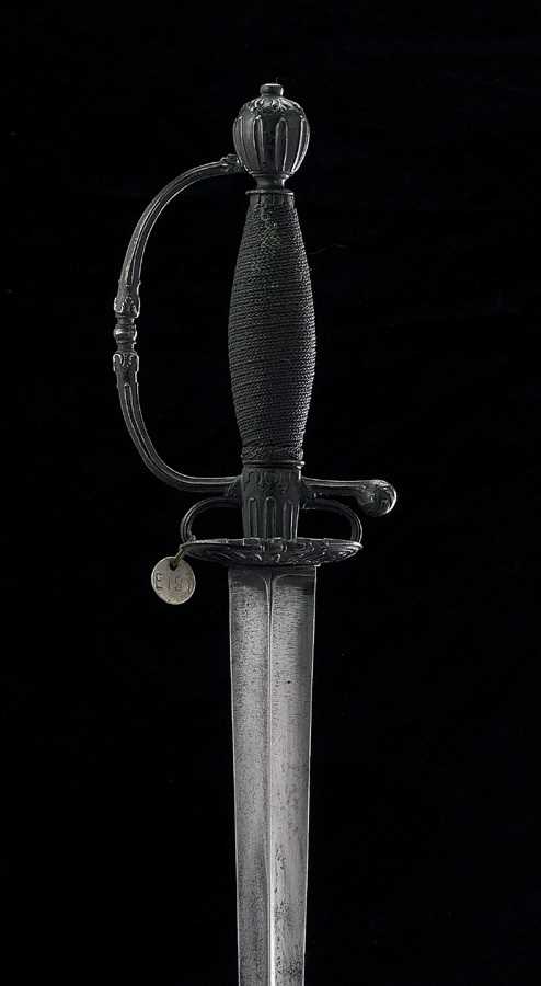 Lot 325 - A ENGLISH SMALL-SWORD