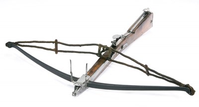 Lot 346 - AN ENGLISH STONEBOW BY BARKER