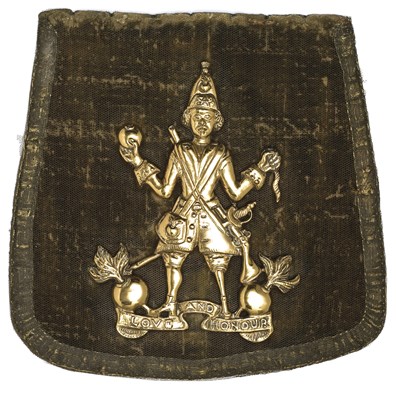 Lot 350 - AN UNUSUAL GRENADE POUCH