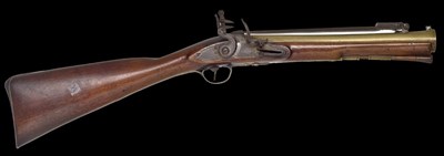 Lot 351 - A FLINTLOCK BLUNDERBUSS BY SPENCER