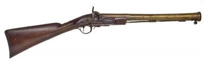 Lot 356 - A PERCUSSION BLUNDERBUSS BY GRICE