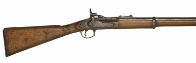 Lot 373 - A .577 CALIBRE SNIDER-ENFIELD TWO BAND RIFLE BY B.S.A. CO