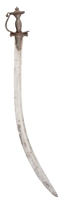 Lot 23 - AN INDIAN SWORD (TALWAR), LATE 17TH/18TH CENTURY