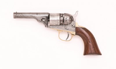 Lot 399 - A .36 CALIBRE RIM-FIRE U.S. COLT MODEL 1871/72 CARTRIDGE CONVERTED POCKET REVOLVER