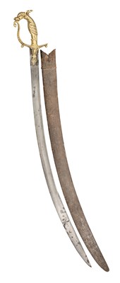 Lot 28 - A SOUTH INDIAN SWORD,  18TH/19TH CENTURY, POSSIBLY MADRAS, TAMIL NADU