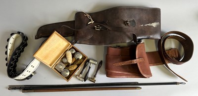 Lot 436 - AN ASSORTMENT OF FIREARMS ACCESSORIES