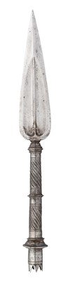 Lot 67 - A SPEAR HEAD (VEL), 17TH/18TH CENTURY, PROBABLY MYSORE, KARNATAKA