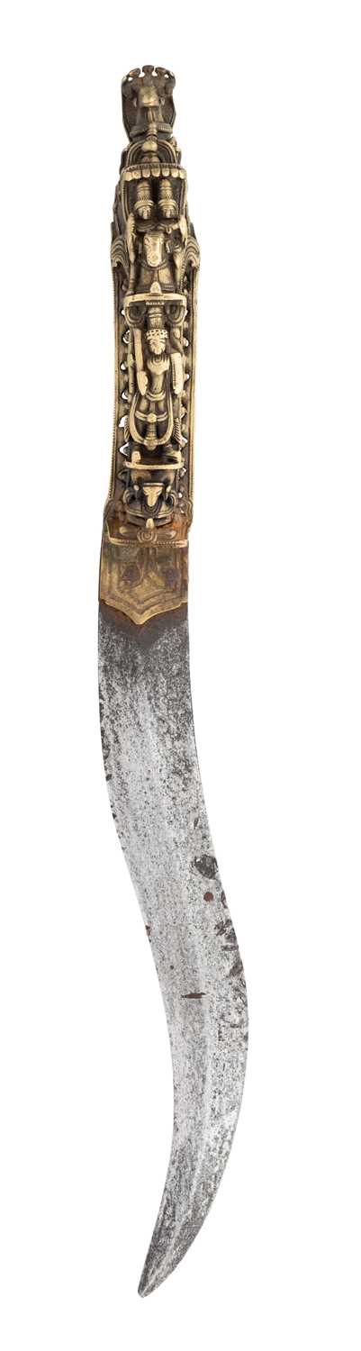 Lot 55 - A SOUTH INDIAN DAGGER (BICHWA), 17TH/18TH CENTURY, POSSIBLY BIDAR, NORTH KARNATAKA