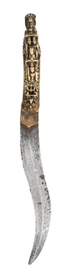 Lot 55 - A SOUTH INDIAN DAGGER (BICHWA), 17TH/18TH CENTURY, POSSIBLY BIDAR, NORTH KARNATAKA