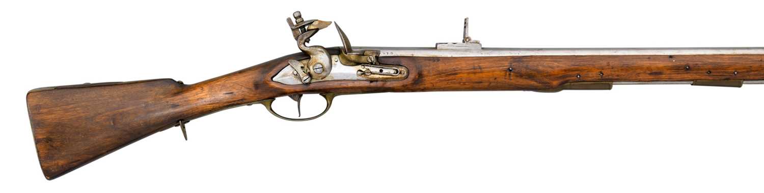 Lot 369 - **A .750 CALIBRE SCANDINAVIAN FLINTLOCK