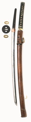 Lot 1 - A JAPANESE KATANA