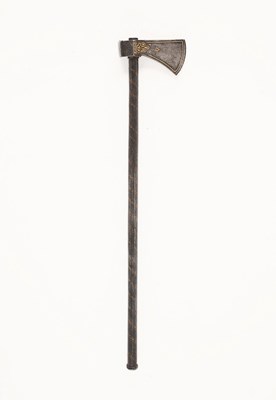 Lot 20 - AN INDIAN AXE (TABAR)