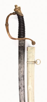 Lot 86 - A CONTINENTAL INFANTRY SWORD