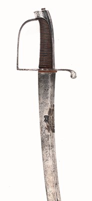 Lot 87 - A CONTINENTAL OFFICER'S SWORD