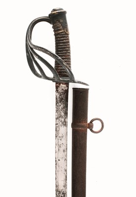 Lot 93 - A FRENCH MODEL 1816 CAVALRY TROOPERS SABRE