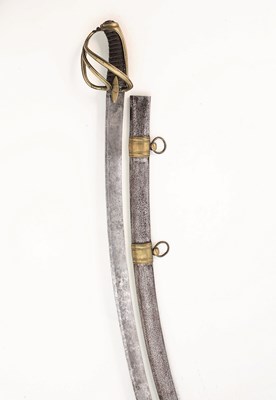 Lot 94 - A FRENCH LIGHT CAVALRY OFFICER'S SABRE