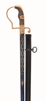 Lot 101 - A GERMAN OFFICER'S DEGEN