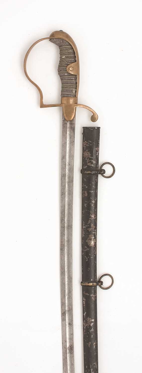 Lot 104 - A PRUSSIAN ARTILLERY OFFICER'S SABRE
