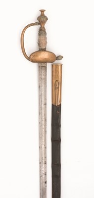 Lot 108 - A SAXON MODEL 1867 INFANTRY OFFICER'S DEGEN