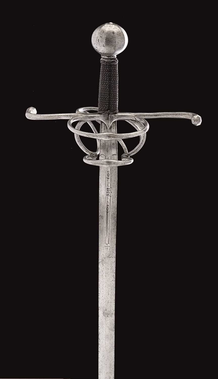 Lot 156 - A GERMAN RAPIER