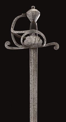 Lot 160 - A MILITARY BACK-SWORD