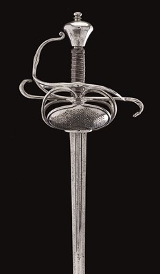 Lot 163 - A NORTH EUROPEAN PAPPENHEIMER RAPIER