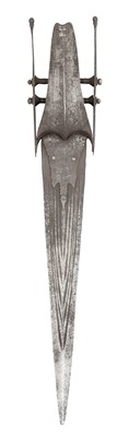 Lot 42 - A SOUTH INDIAN DAGGER (KATAR),  SECOND HALF OF THE 16TH CENTURY, POSSIBLY BIJAPUR, KARNATAKA