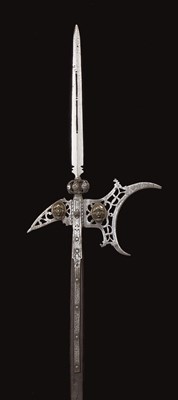 Lot 194 - a rare italian halberd
