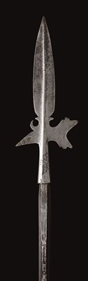 Lot 200 - A SOUTH GERMAN HALBERD