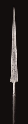 Lot 214 - A RARE ITALIAN GOTHIC SPEAR