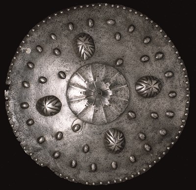 Lot 250 - A RARE OTTOMAN TURKISH SHIELD