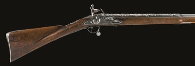 Lot 273 - A FINE ENGLISH SILVER-MOUNTED FLINTLOCK SPORTING GUN BY GEORGE (2)JONES