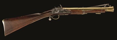 Lot 275 - A FLINTLOCK BLUNDERBUSS BY TWIGG